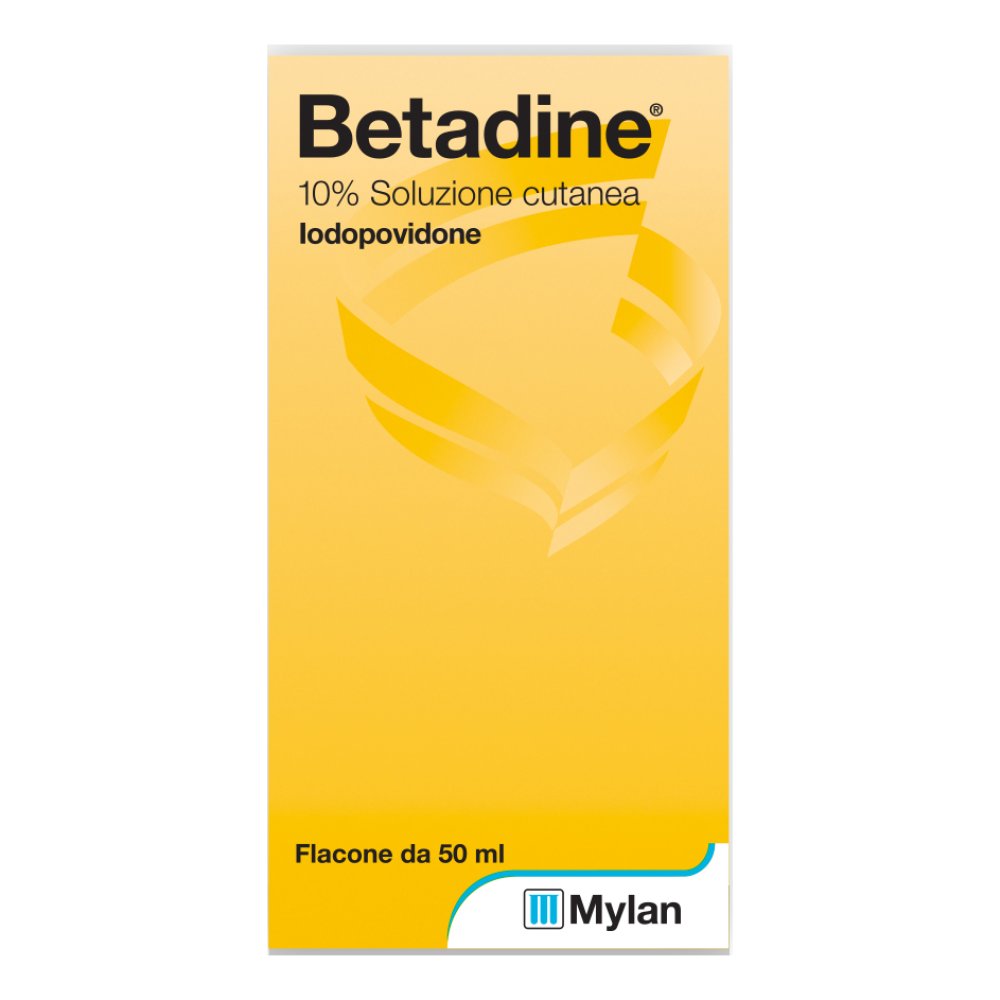Betadine 10% soluzione cutanea 50 ml