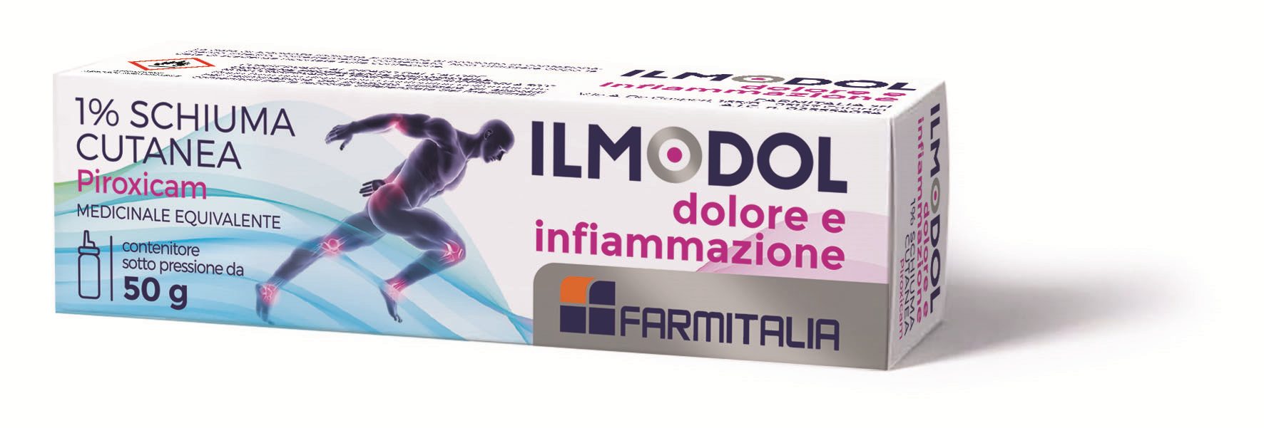 Ilmodol dolore e infiammazione 1% schiuma cutanea