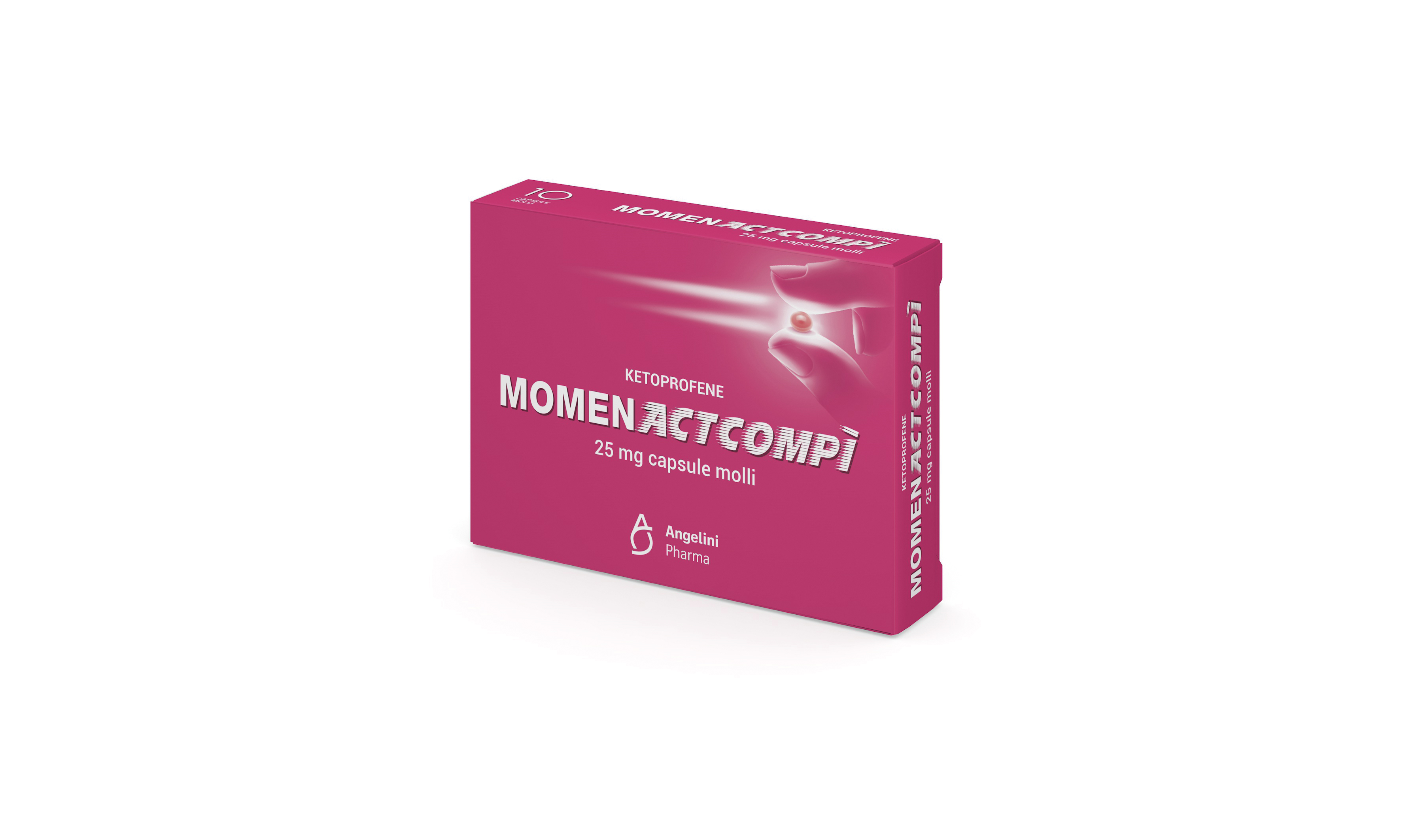 Momenactcomp&atilde;? 25 mg capsule molli