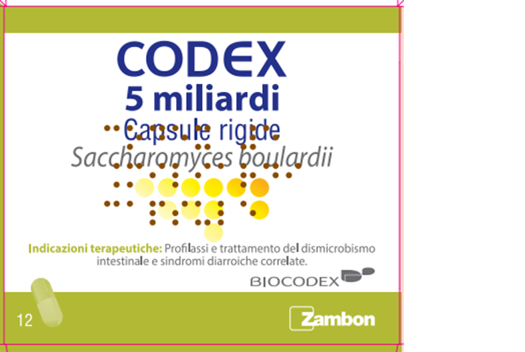 Codex 5 miliardi 12 capsule rigide