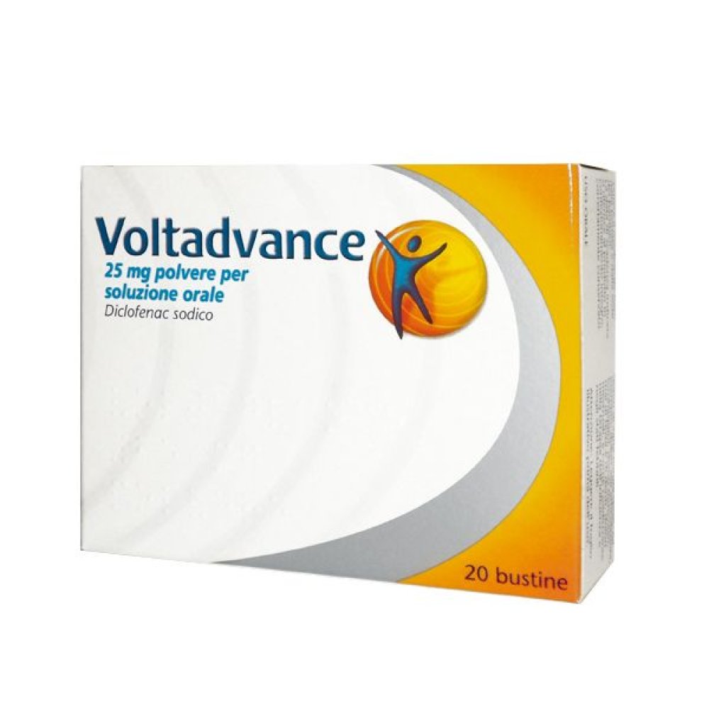 Voltadvance 25 mg 20 bustine