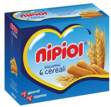 nipiol biscottini 6 cereali 800 g donna