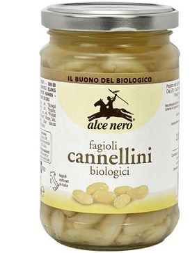 Fagioli cannellini lessati bio 300 g