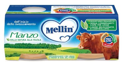 Mellin Omogeneizzato Di Manzo 2X80 Gr-image