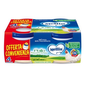 Mellin Omogeneizzato Pollo 4X80G-image
