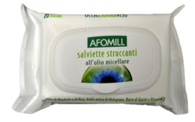 Afomill salviettine struccanti olio micellare