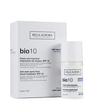 Bio10 antimacchie trattamento shock pelle secca
