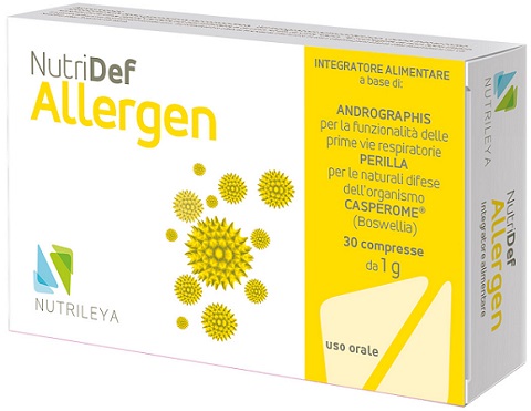 Nutridef allergen 30 compresse
