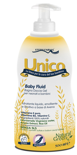 Fluid unico baby con dispe capienza 500ml