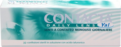 Lente a contatto monouso giornaliera contacta daily lens yal 30 -5,00 30 pezzi
