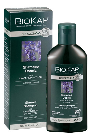 Biokap bellezza bio shampoo doccia cosmos ecocert 200 ml