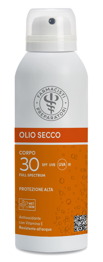 Solare olio secco spf 30 corpo e capelli 150 ml