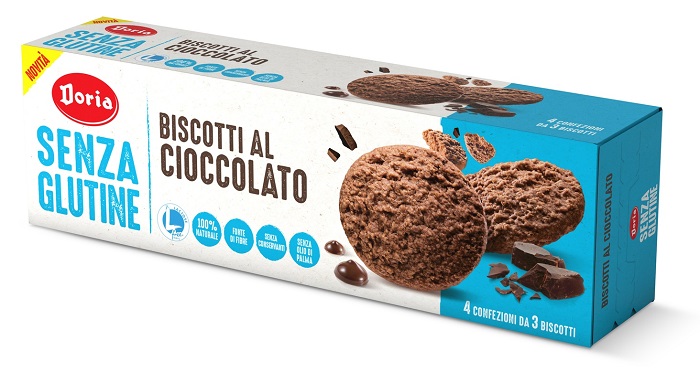 Doria Biscotti Al Cioccolato Senza Glutine 4X37,5 Gr-image