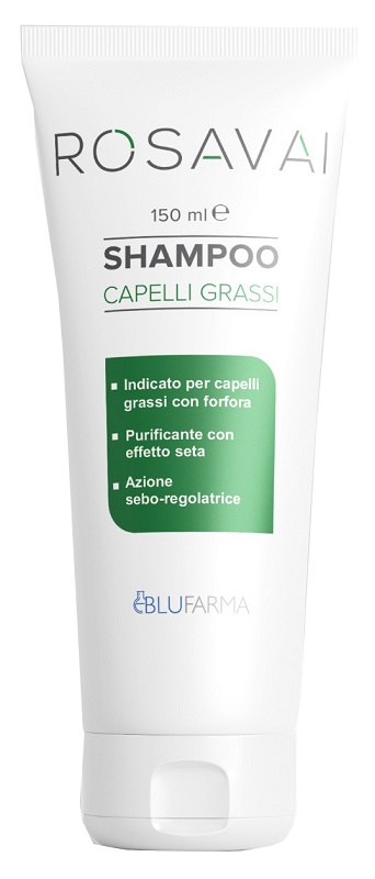 Rosavai shampoo capelli grassi forfora 150 ml