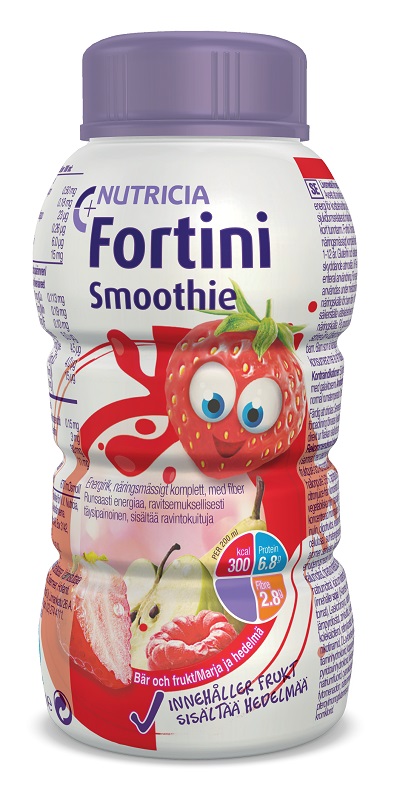Fortini smoothie multi fibre gusto frutti rossi 200 ml