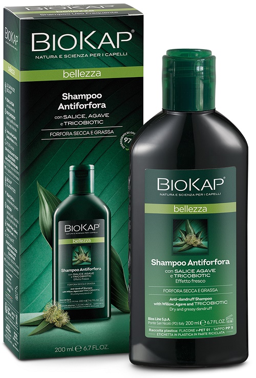 Biokap bellezza shampoo antiforfora con tricobiotic 200 ml