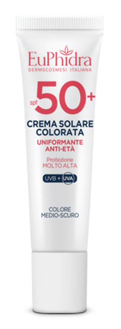 Euphidra kaleido crema colorata medio-scuro viso spf50+ 30 ml
