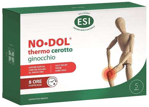 Esi no dol thermo cerotto ginocchio 5 pezzi