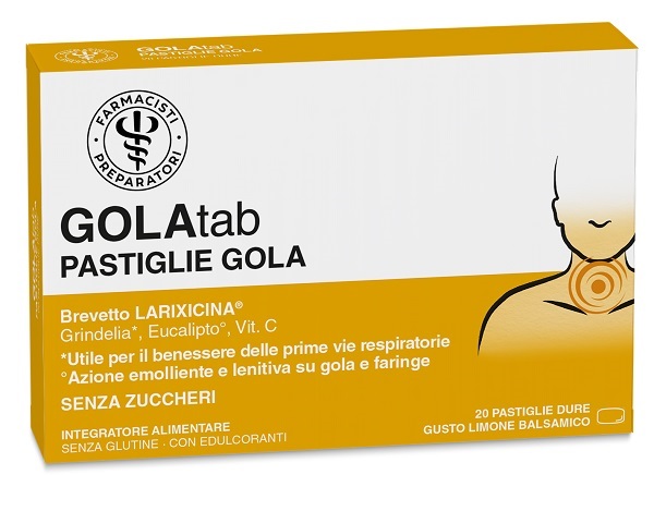 Lfp golatab adulti 20 pastiglie dure da 3 g
