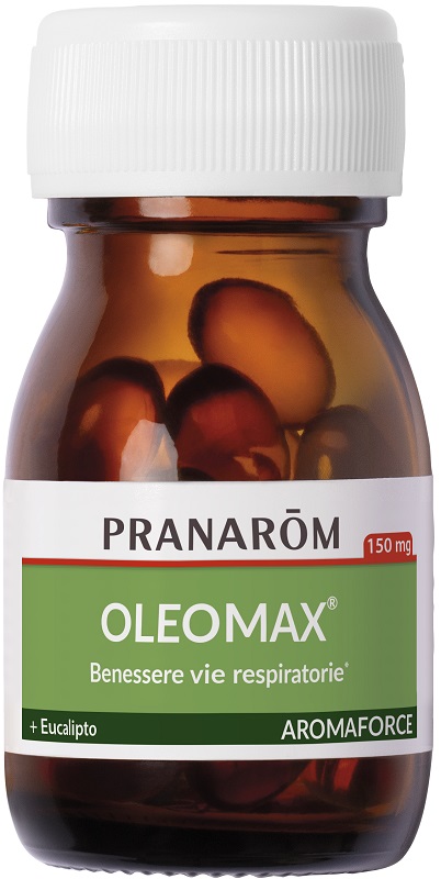 Pranarom oleomax benessere vie respiratorie 15 capsule
