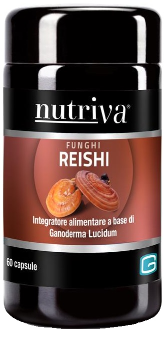Nutriva reishi 60 capsule da 596 mg