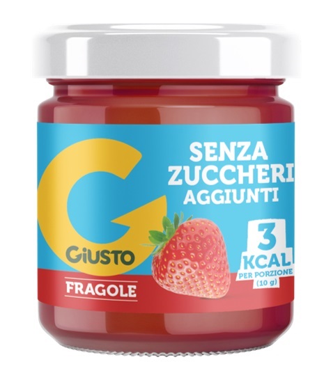 Giusto confettura fragola senza zucchero 200 g