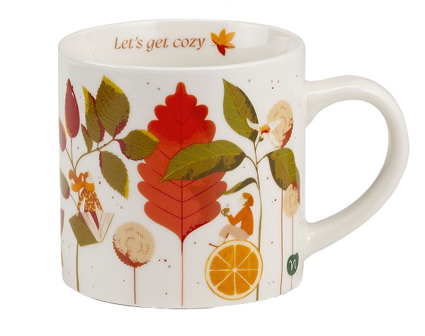 Neavita mug warmy tea tazza bianza 400 ml