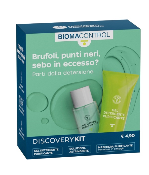 Lfp kit box sos imperfezioni 1 gel detergente purificante 20 ml + 1 soluzione astringente 15 ml