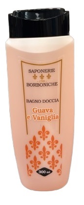 Saponerie borboniche bagno doccia guava e vaniglia 300 ml