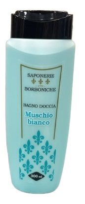 Saponerie borboniche bagno doccia muschio bianco 300 ml