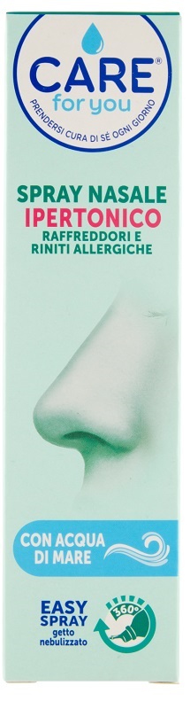 Spray nasale ipertonico care for you 125 ml