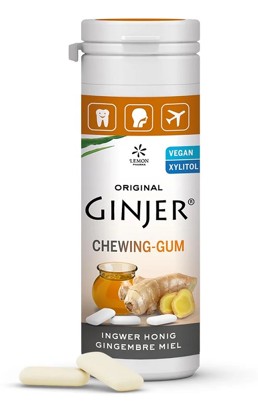 Lemon pharma gomme ginjer e miele 36 g