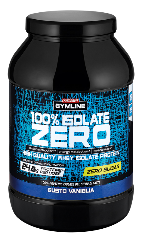 Gymline 100% whey iso zero vaniglia 900 g