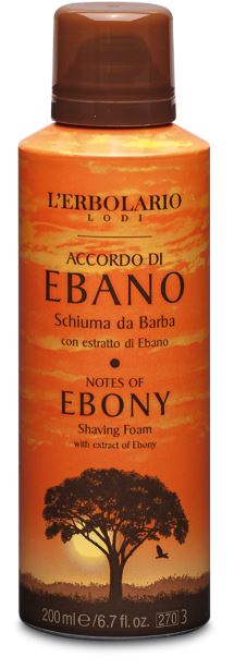 Accordo di ebano schiuma barba 200 ml