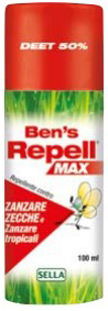 BEN'S REPELLENTE BIOCIDA 50% 100 ML