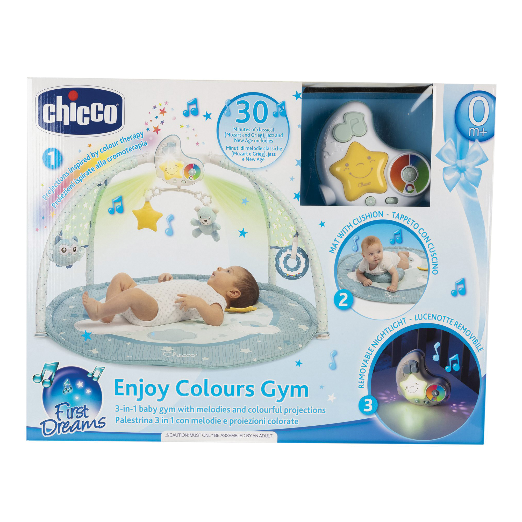 Chicco gioco fd enjoy colors playgym blue