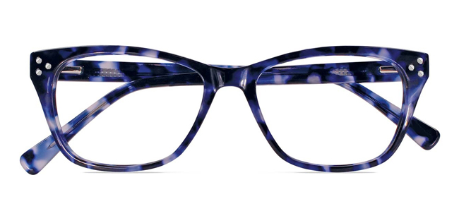 Occhiale da lettura premontato twins platinum ven demi/blue +2,00