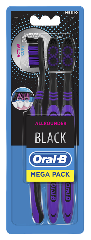 Oralb spazzolino manuale robin hood black 40m