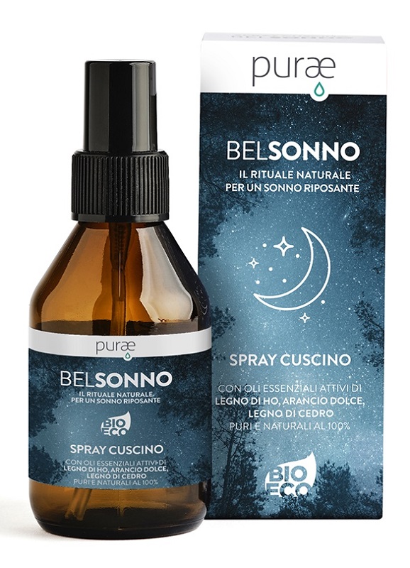 Purae belsonno spray cuscino bio eco 100 ml