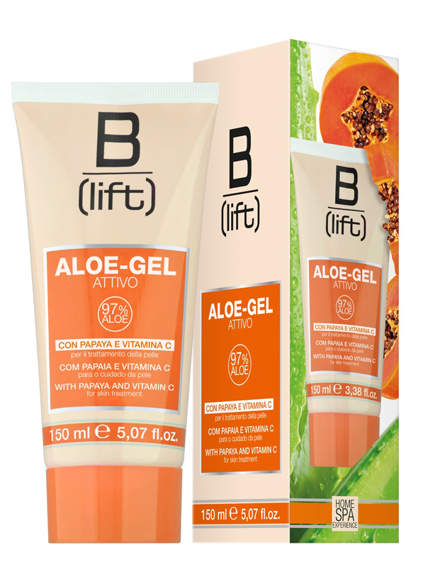 B-lift aloe-gel attivo con papaya e vitamina c 150 ml