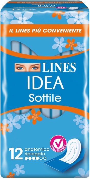 Lines idea sottili ripiegati ali 12 pezzi