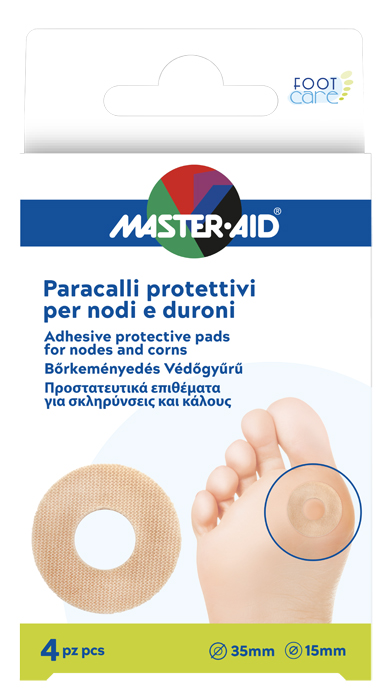 Footcare paracalli nodi e duroni  4 pezzi