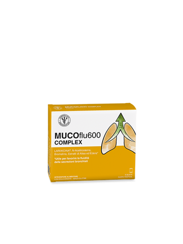 Mucoflu 600 complex 10 bustine