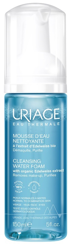 Uriage mousse d'eau nettoyante 150 ml