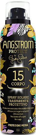 Angstrom spray trasparente spf15 limited edition 200 ml