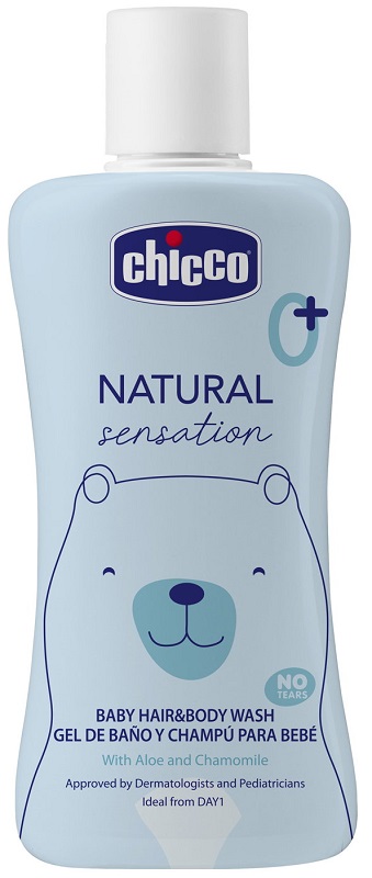 Chicco natural sensation bagnoshampo 200 ml