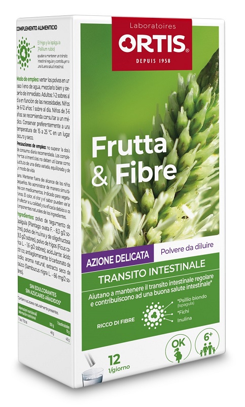 Frutta & fibre azione delicata 12 stick