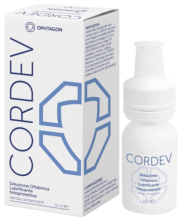 Cordev soluzione oftalmica lubrificante of 10 ml