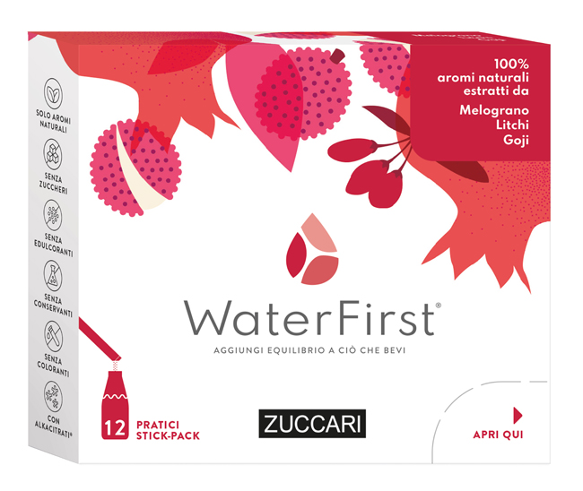 Water first melograno-litchi-goji 12 stick pack