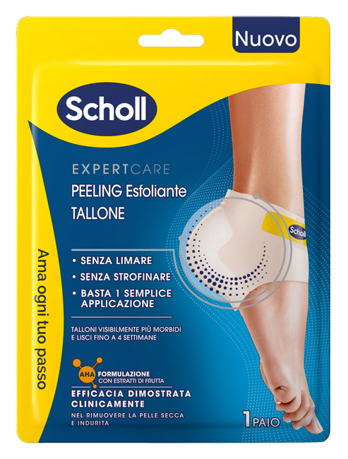 Scholl expertcare peeling esfoliante tallone